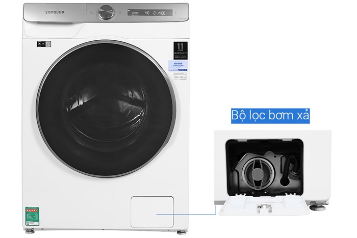 Máy Giặt Samsung Inverter 10kg WW10TP44DSH/SV